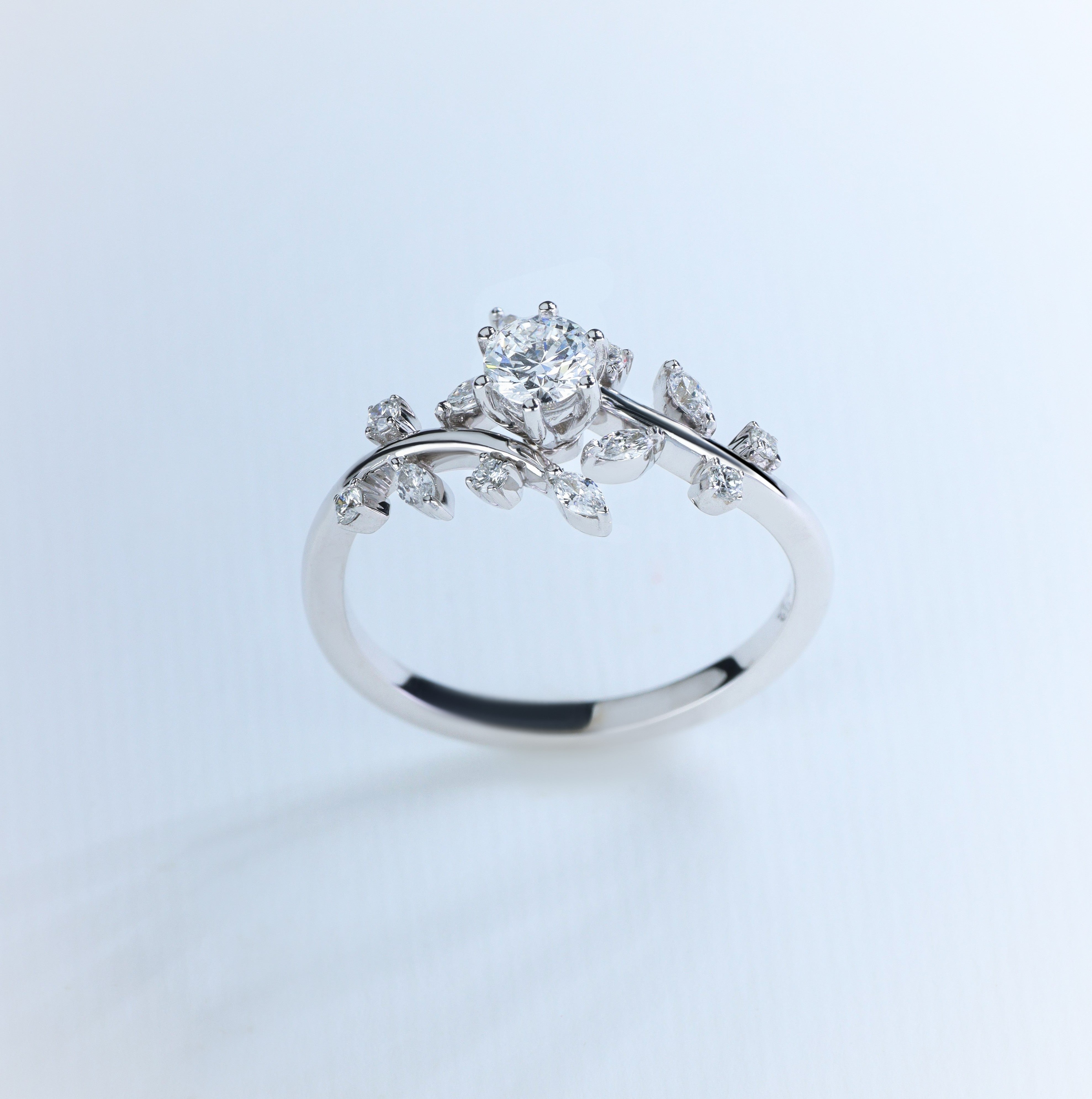 "Verdance" Engagement Ring
