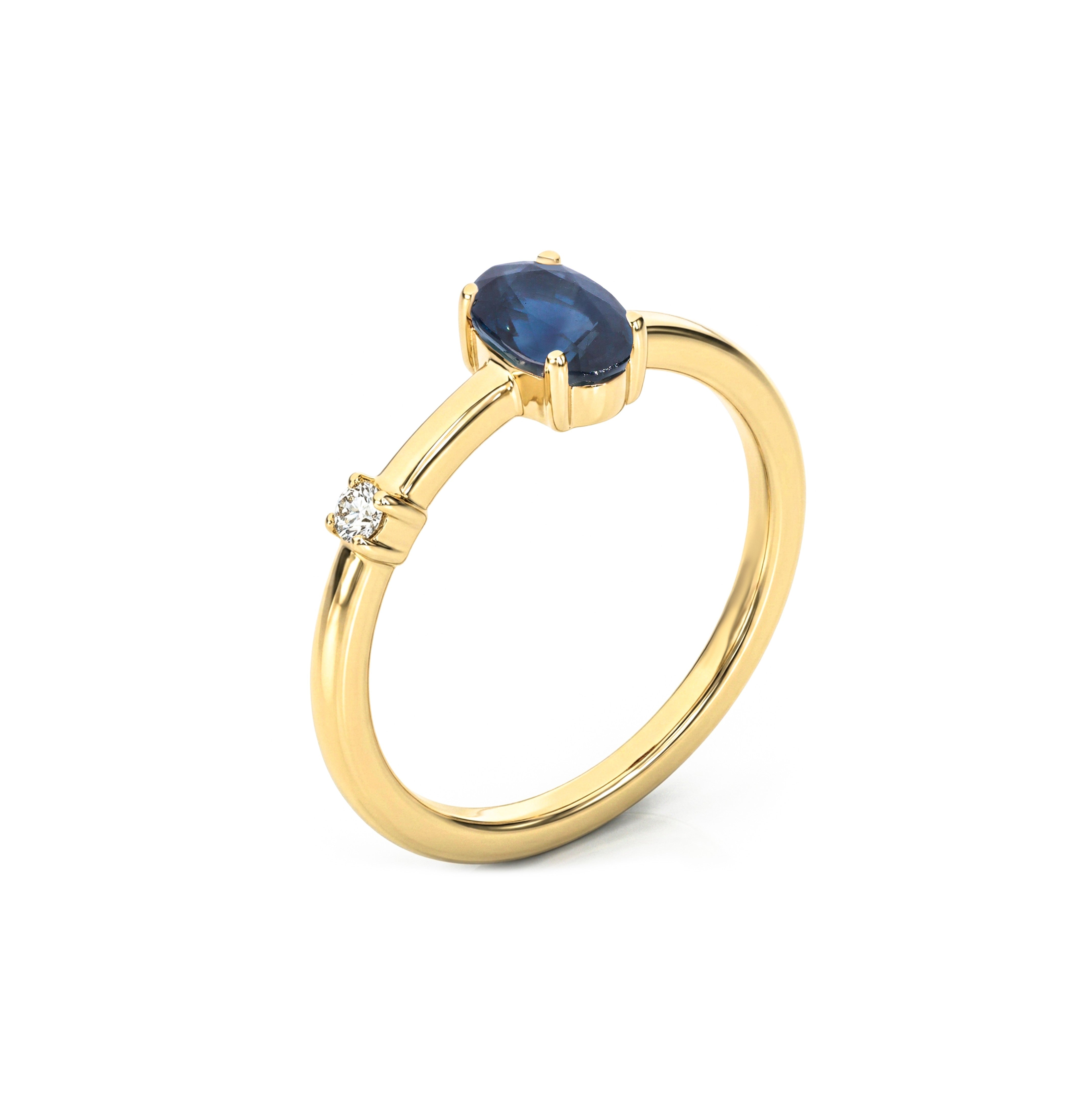 Sapphire Birthstone Ring