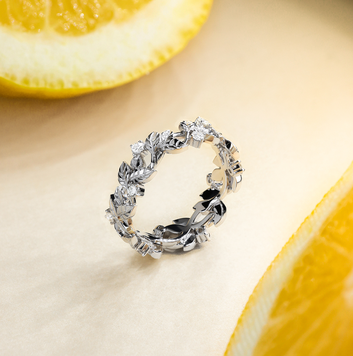 BLOSSOM WEDDING RING