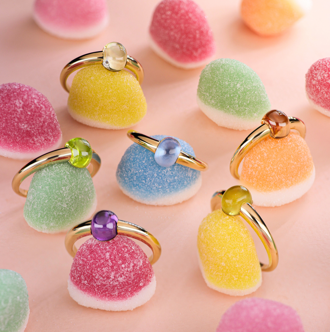 CANDY GEM RING