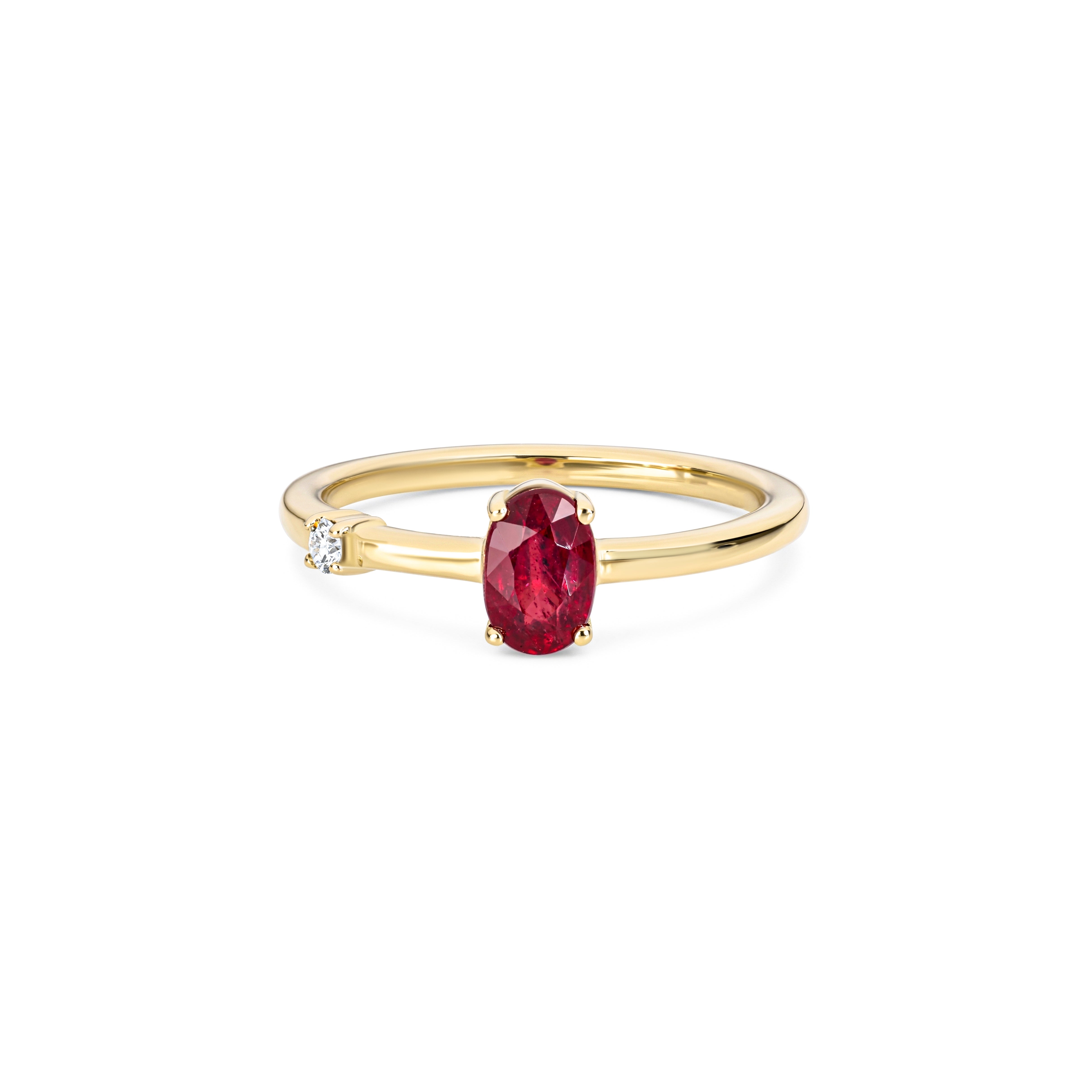 Ruby Birthstone Ring