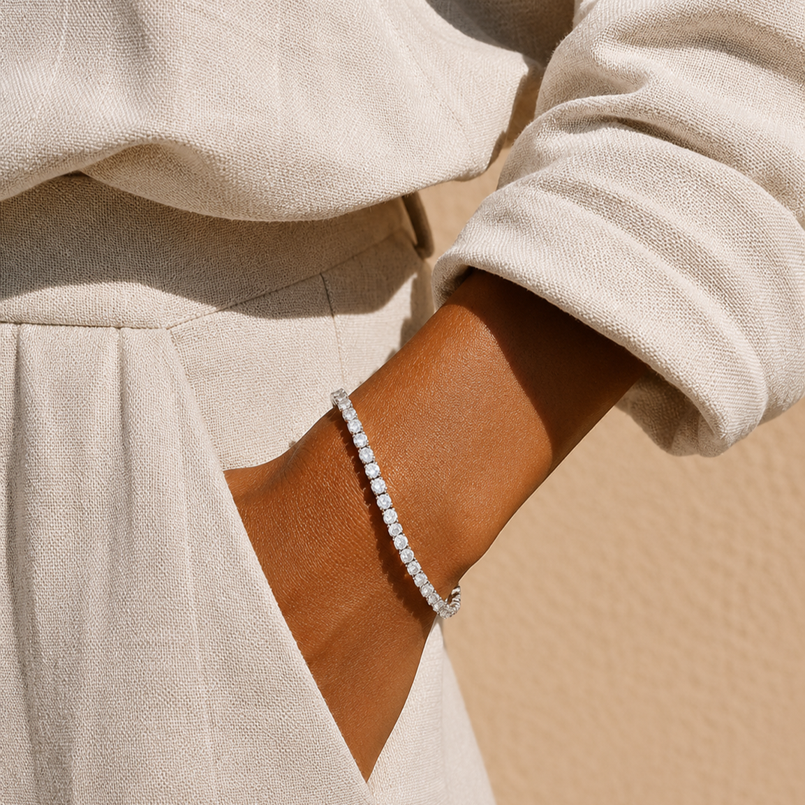 Classic Diamond Tennis Bracelet