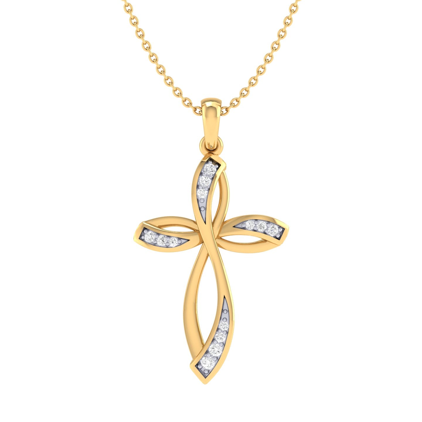 Radiant Cross Elegance