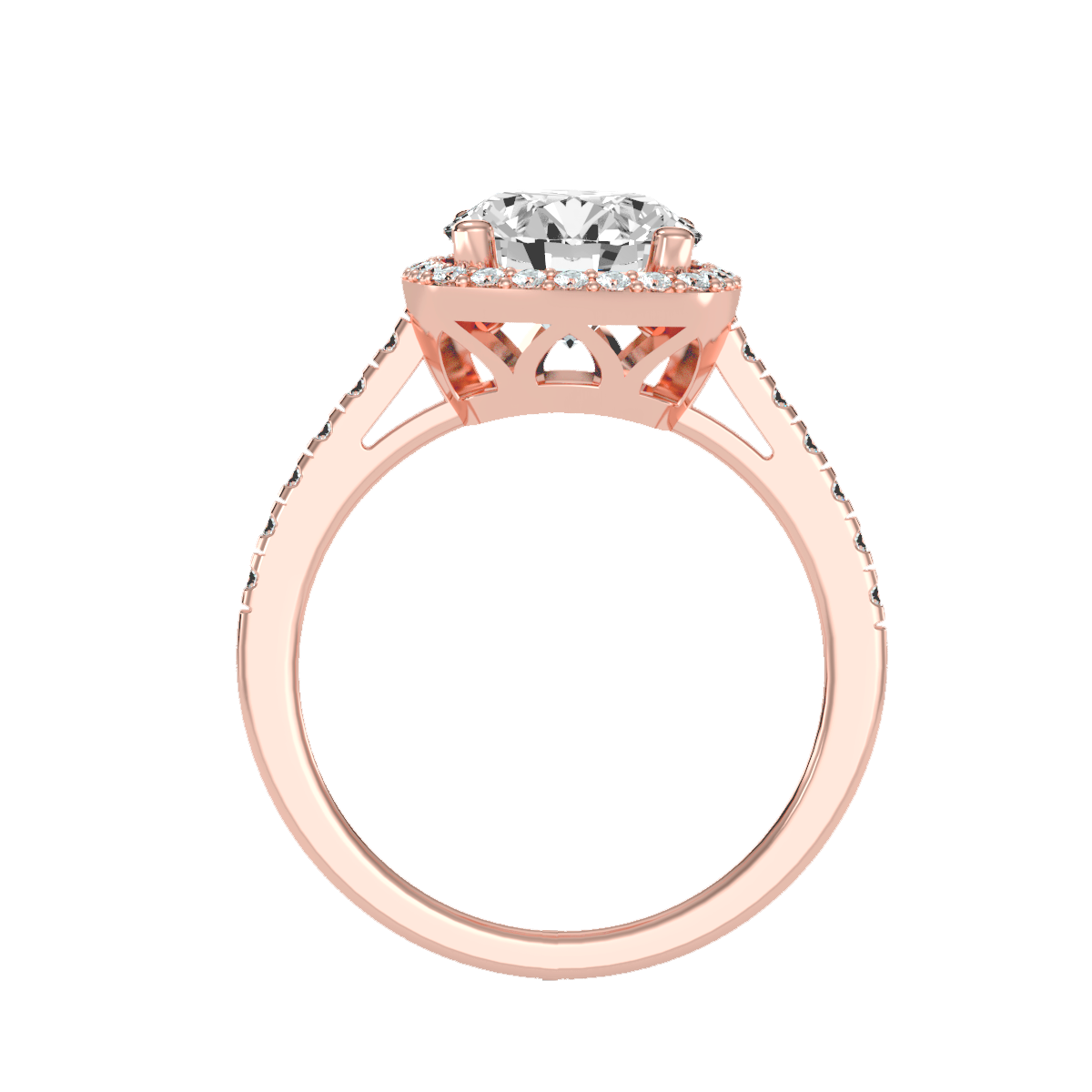 "Royal Elegance" Engagement Ring