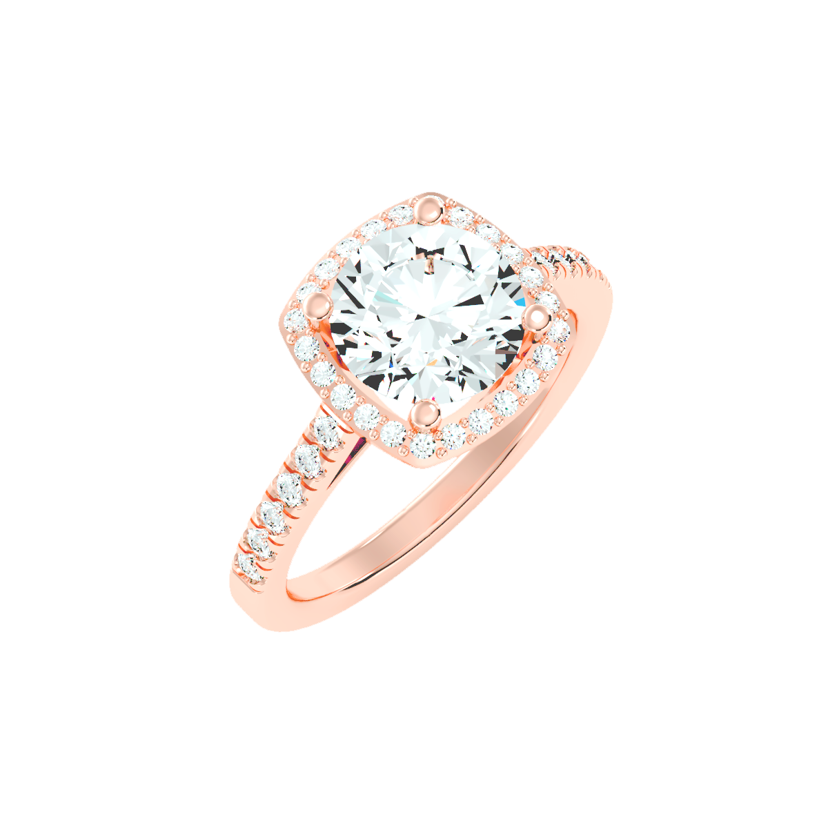 "Royal Elegance" Engagement Ring