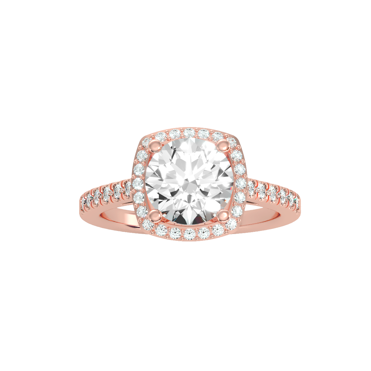 "Royal Elegance" Engagement Ring