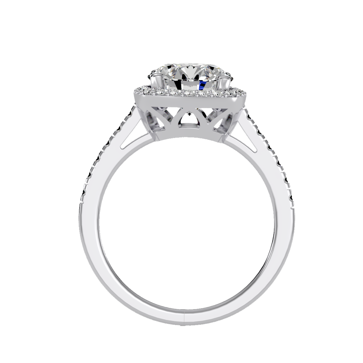 "Royal Elegance" Engagement Ring