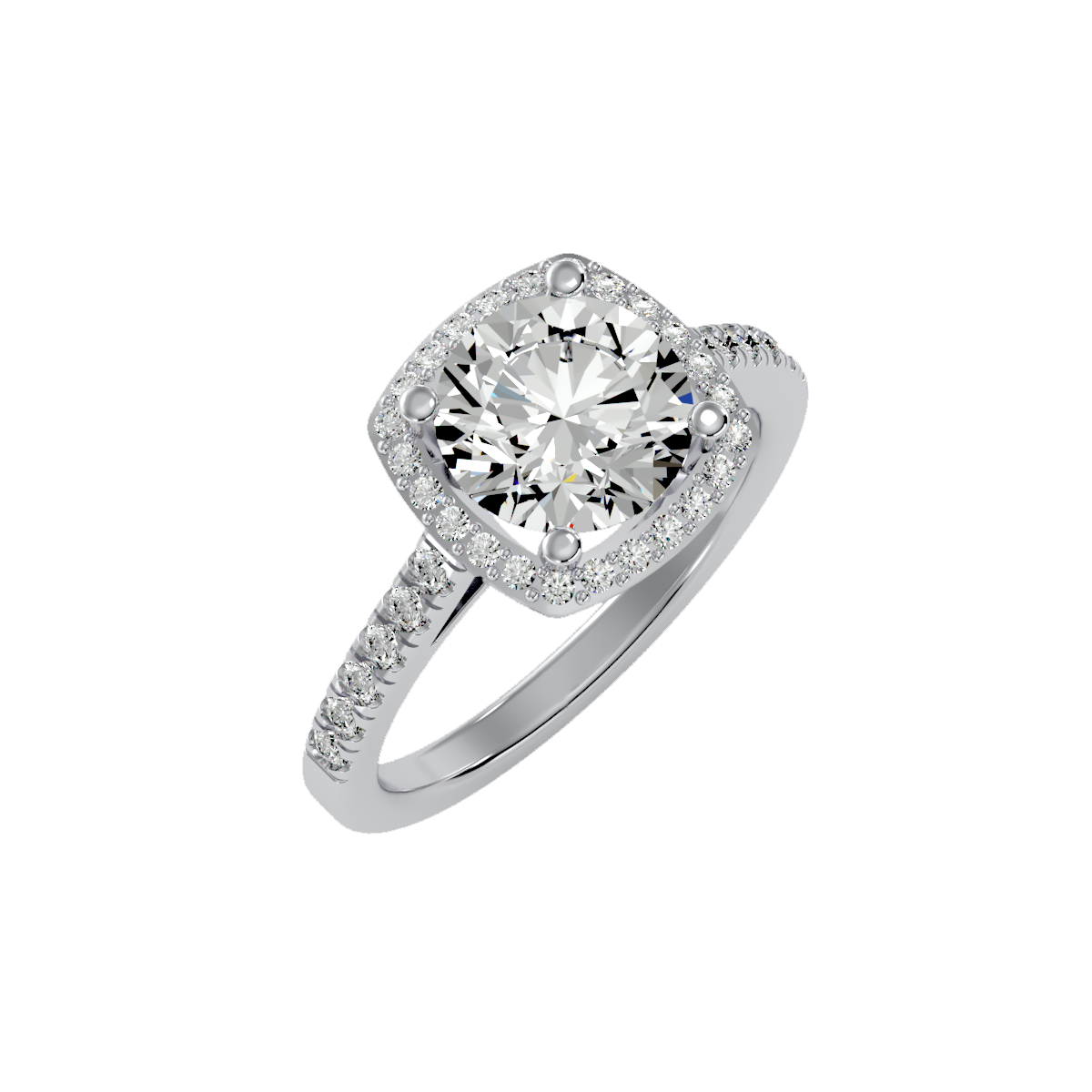 "Royal Elegance" Engagement Ring