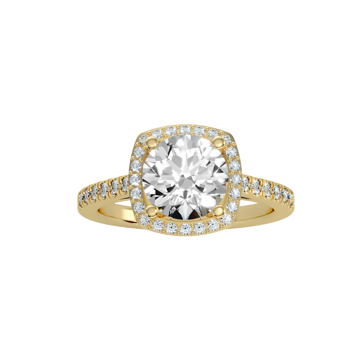 "Royal Elegance" Engagement Ring