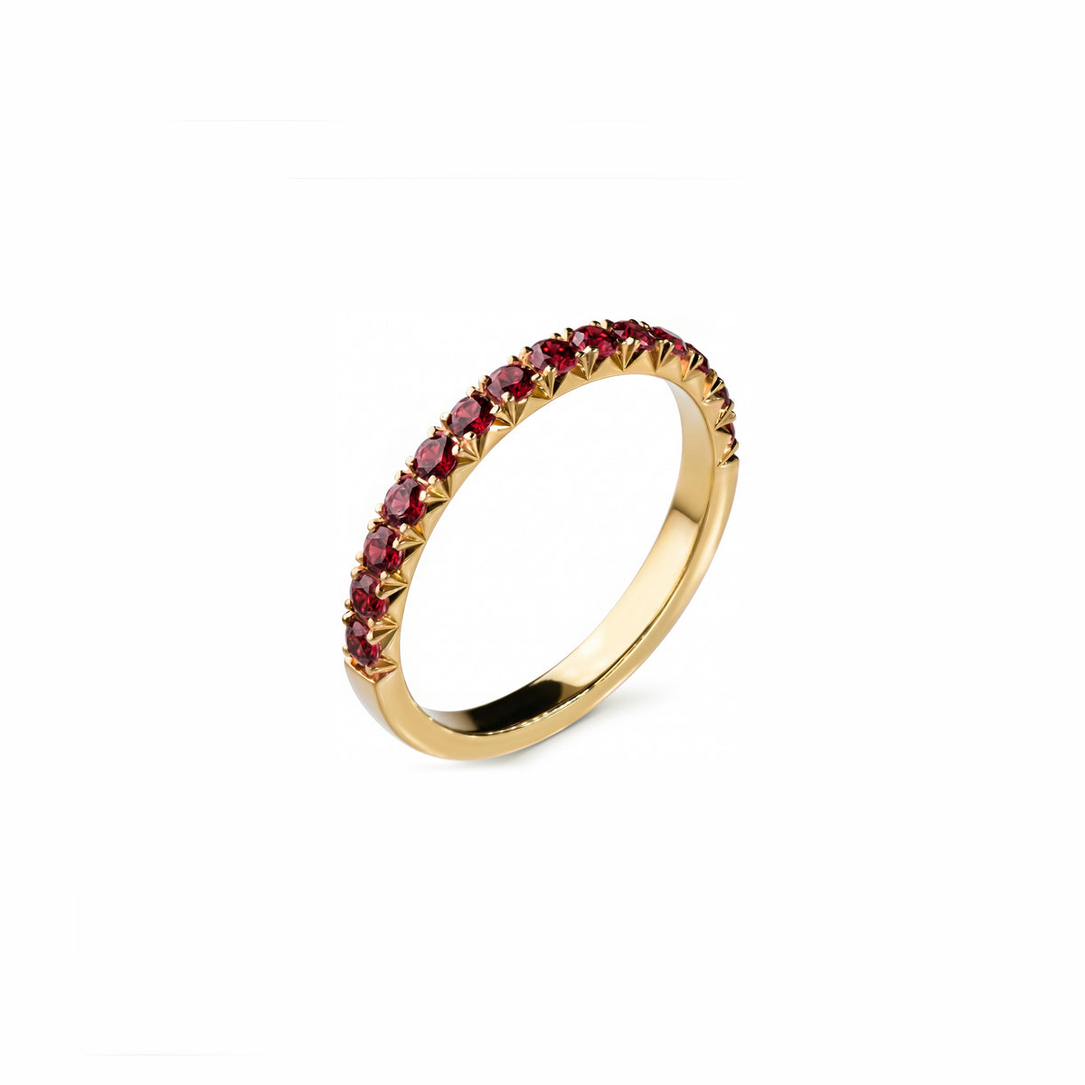 Ruby Fishtail Ring