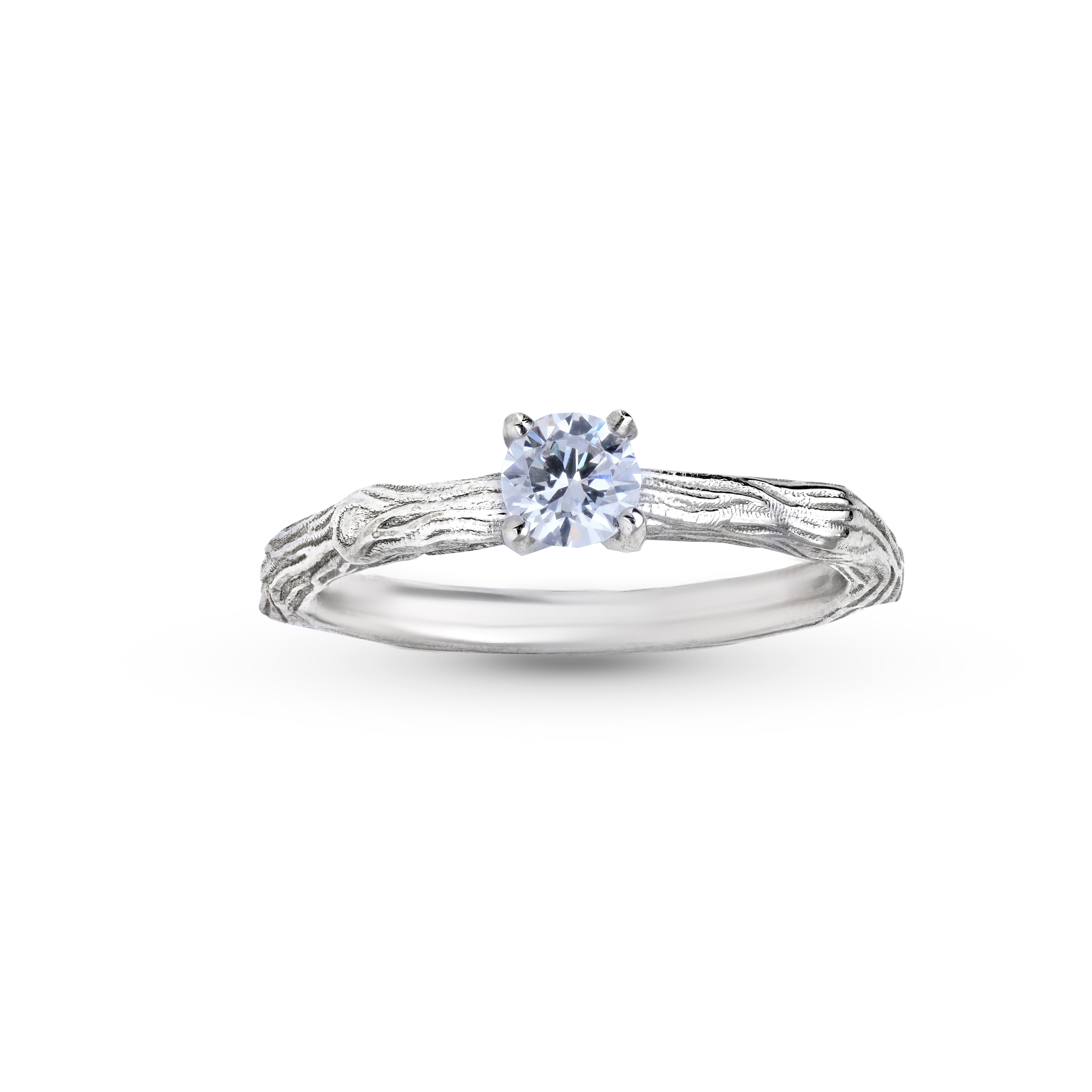 "Tree of Love" Engagement Ring