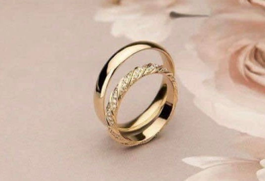 Custom order: Wedding Rings