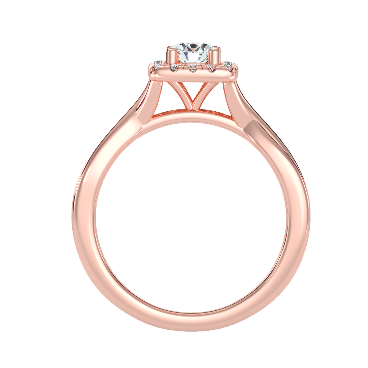 "Angelic Elegance" Engagement Ring