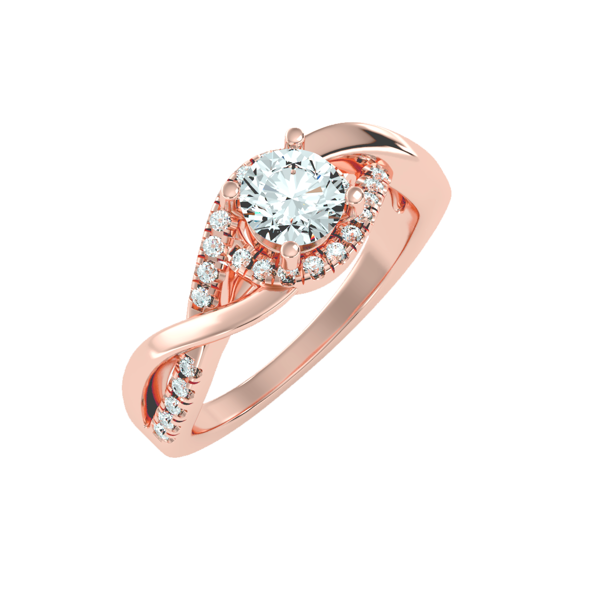 "Infinite Sparkle" Engagement Ring