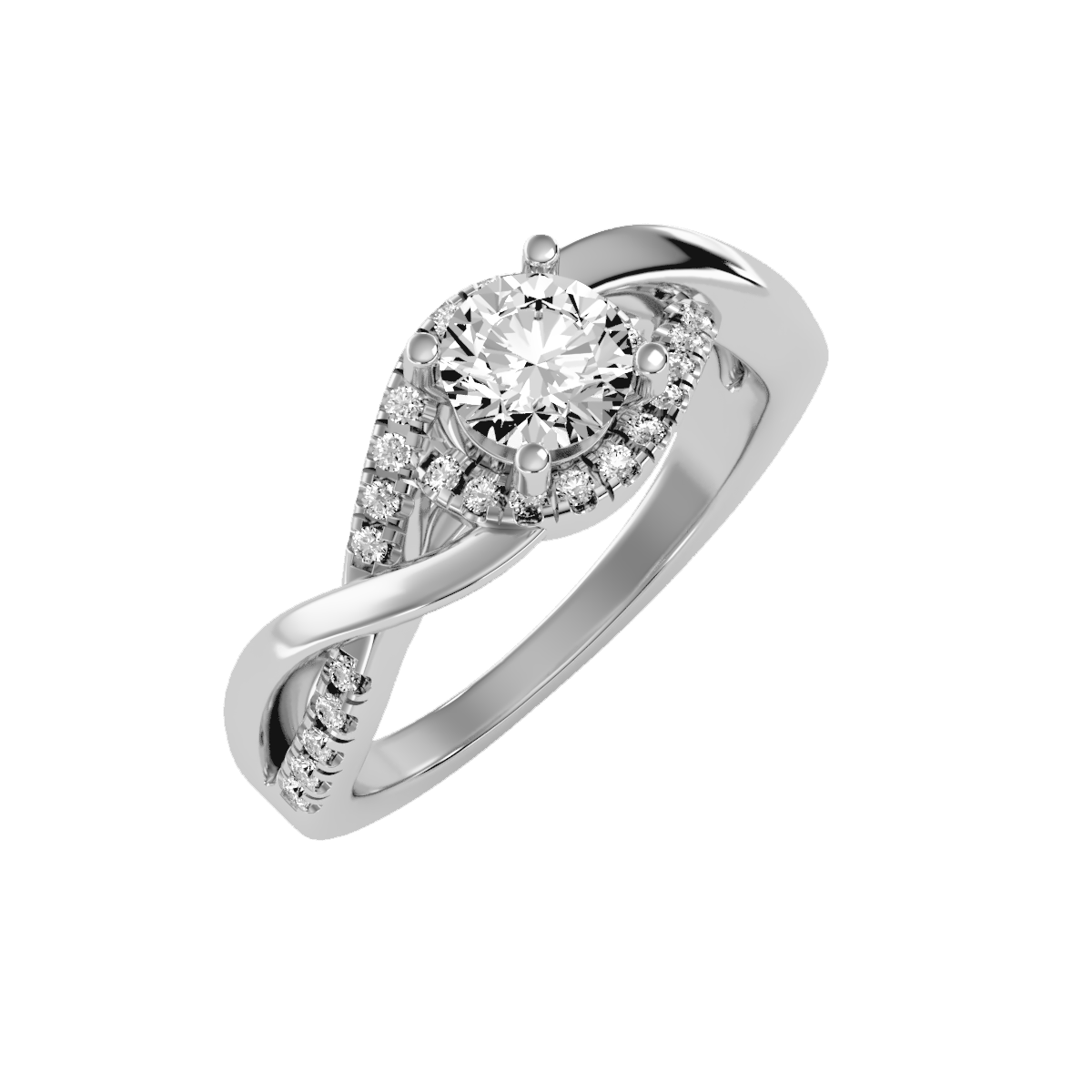 "Infinite Sparkle" Engagement Ring