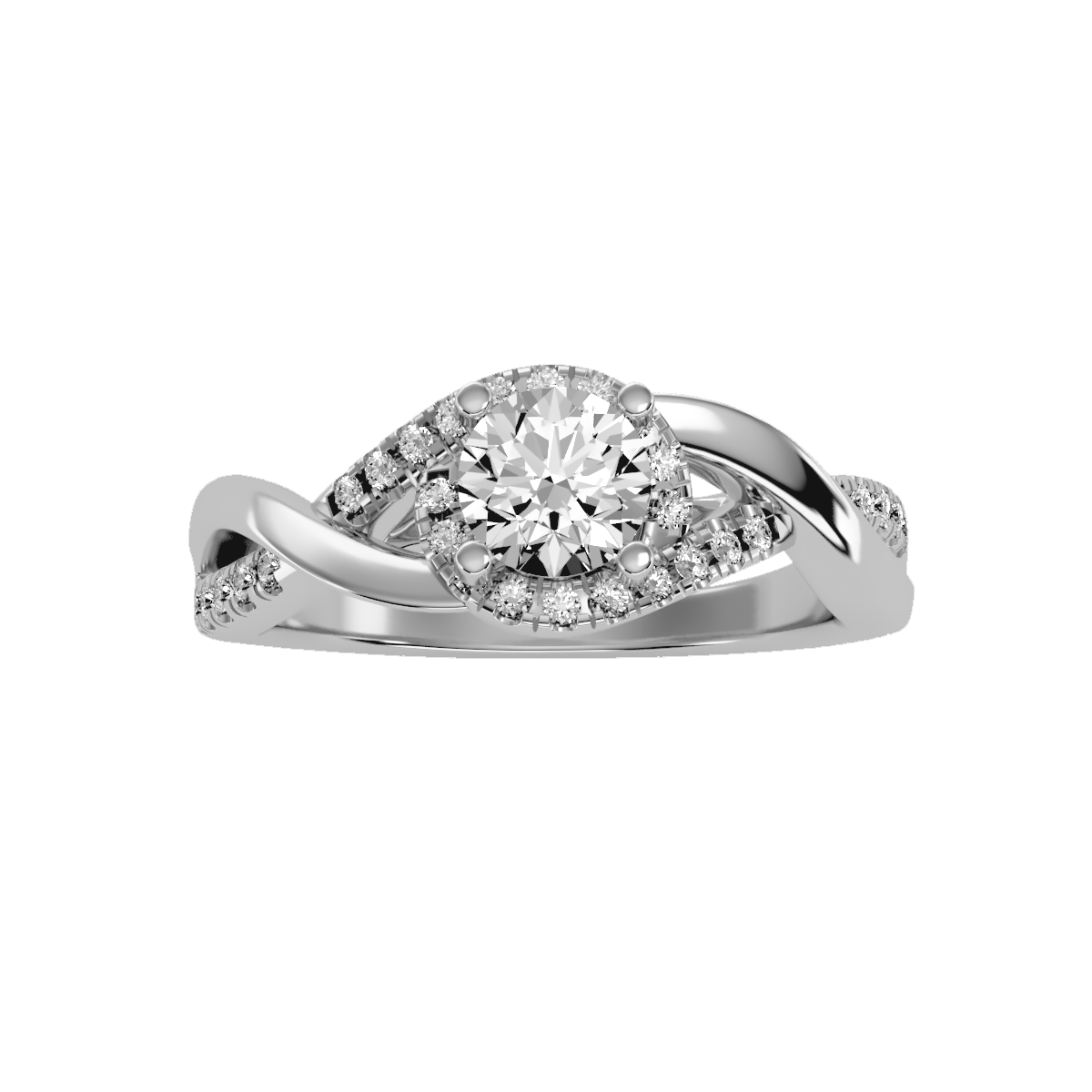 "Infinite Sparkle" Engagement Ring