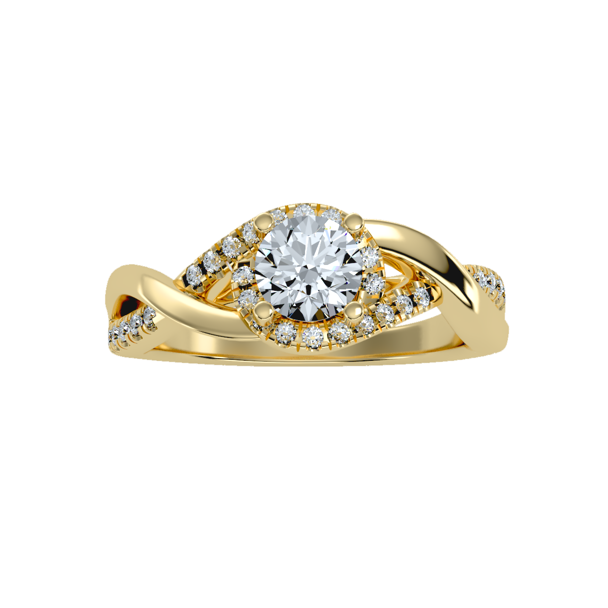 "Infinite Sparkle" Engagement Ring