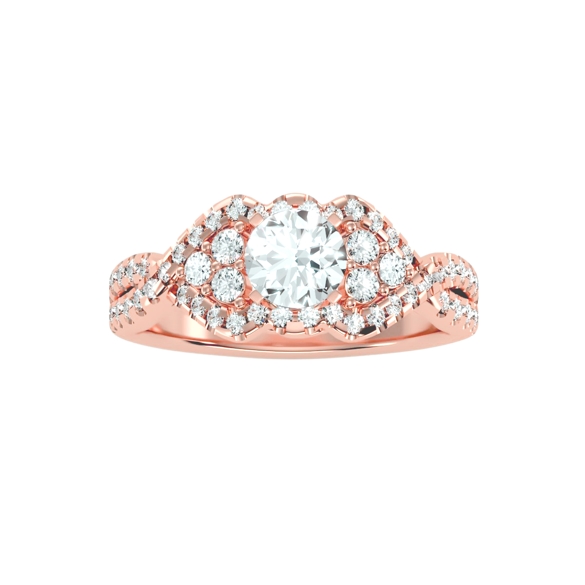 "Noble Romance" Engagement Ring