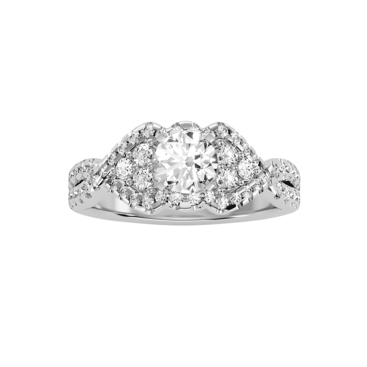 "Noble Romance" Engagement Ring