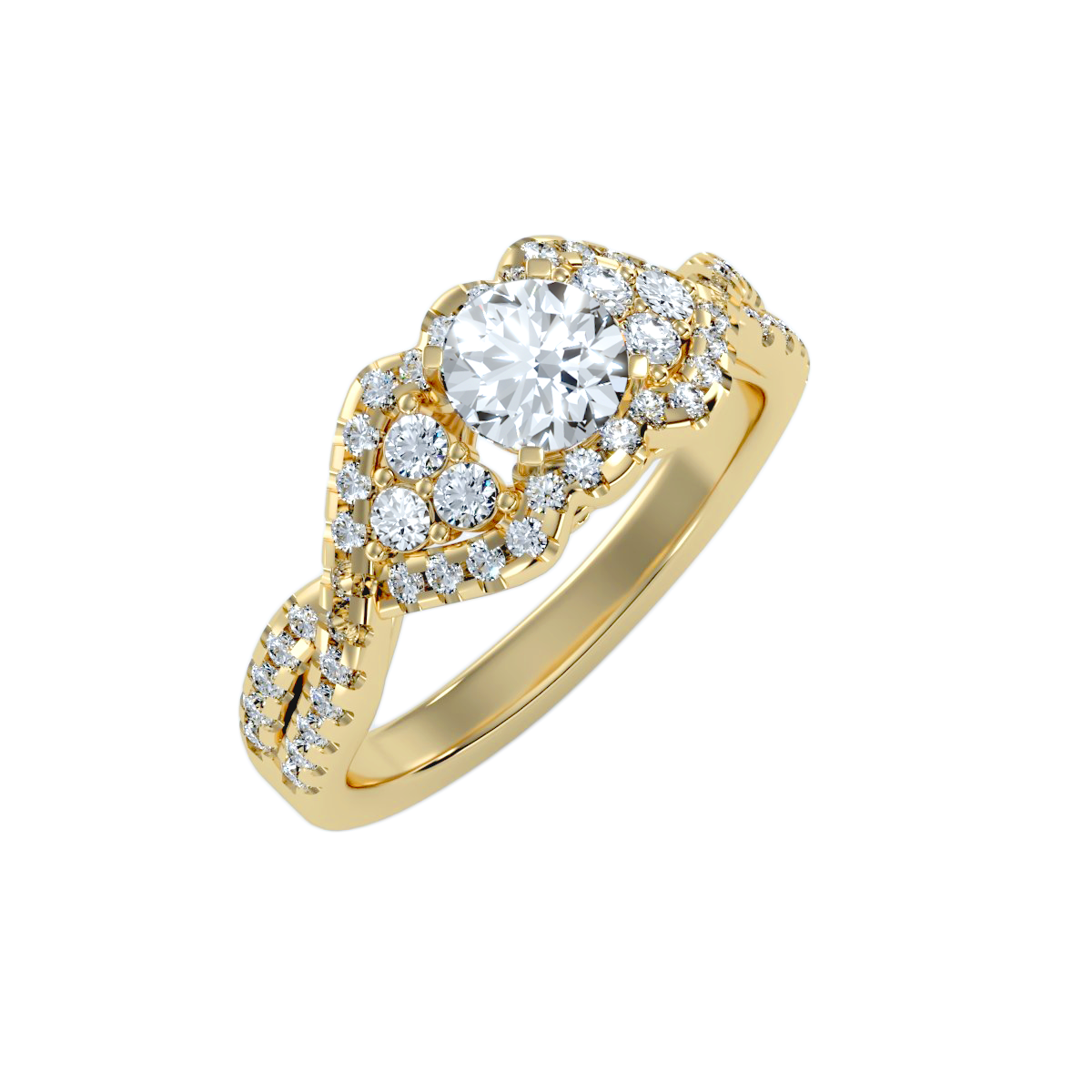 "Noble Romance" Engagement Ring