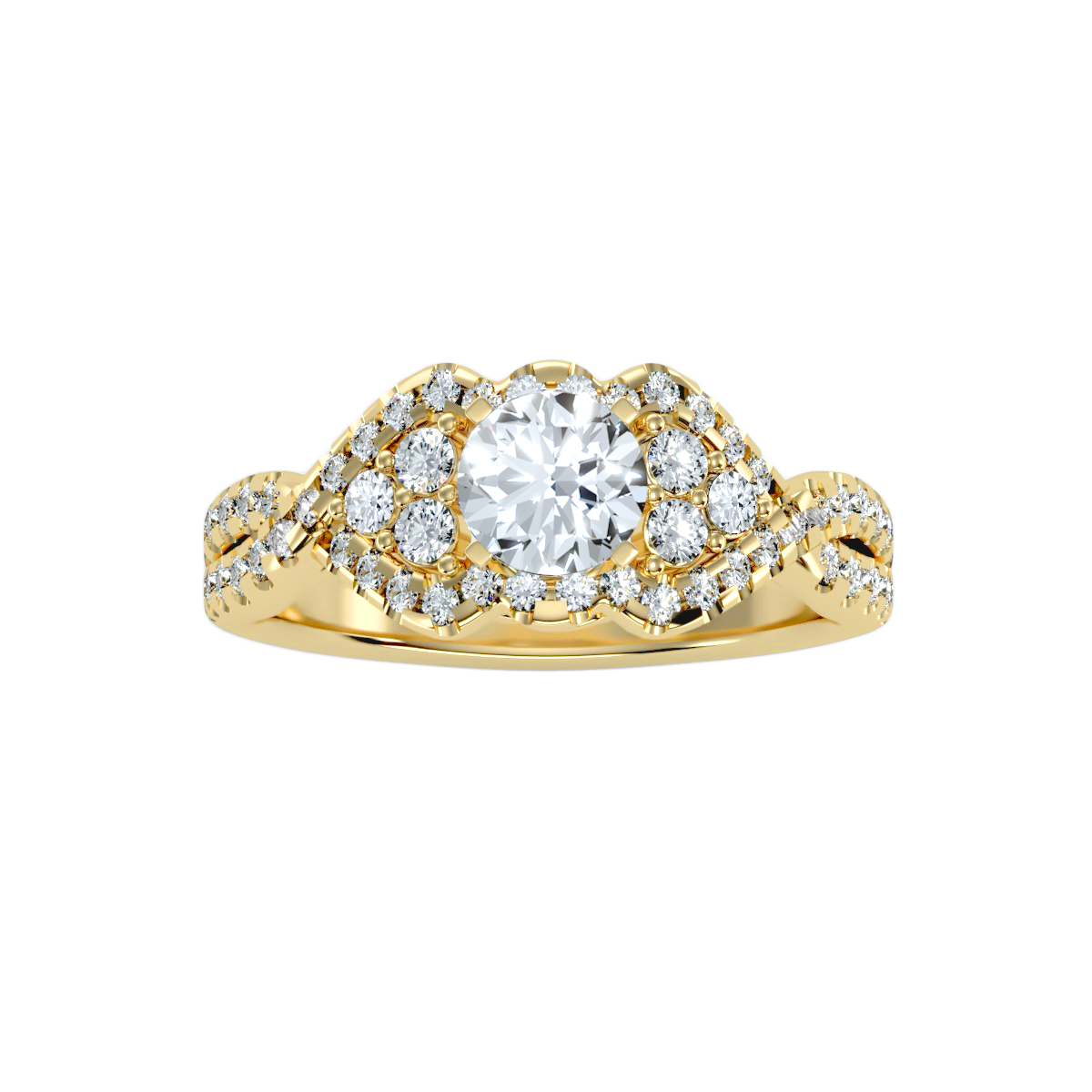 "Noble Romance" Engagement Ring