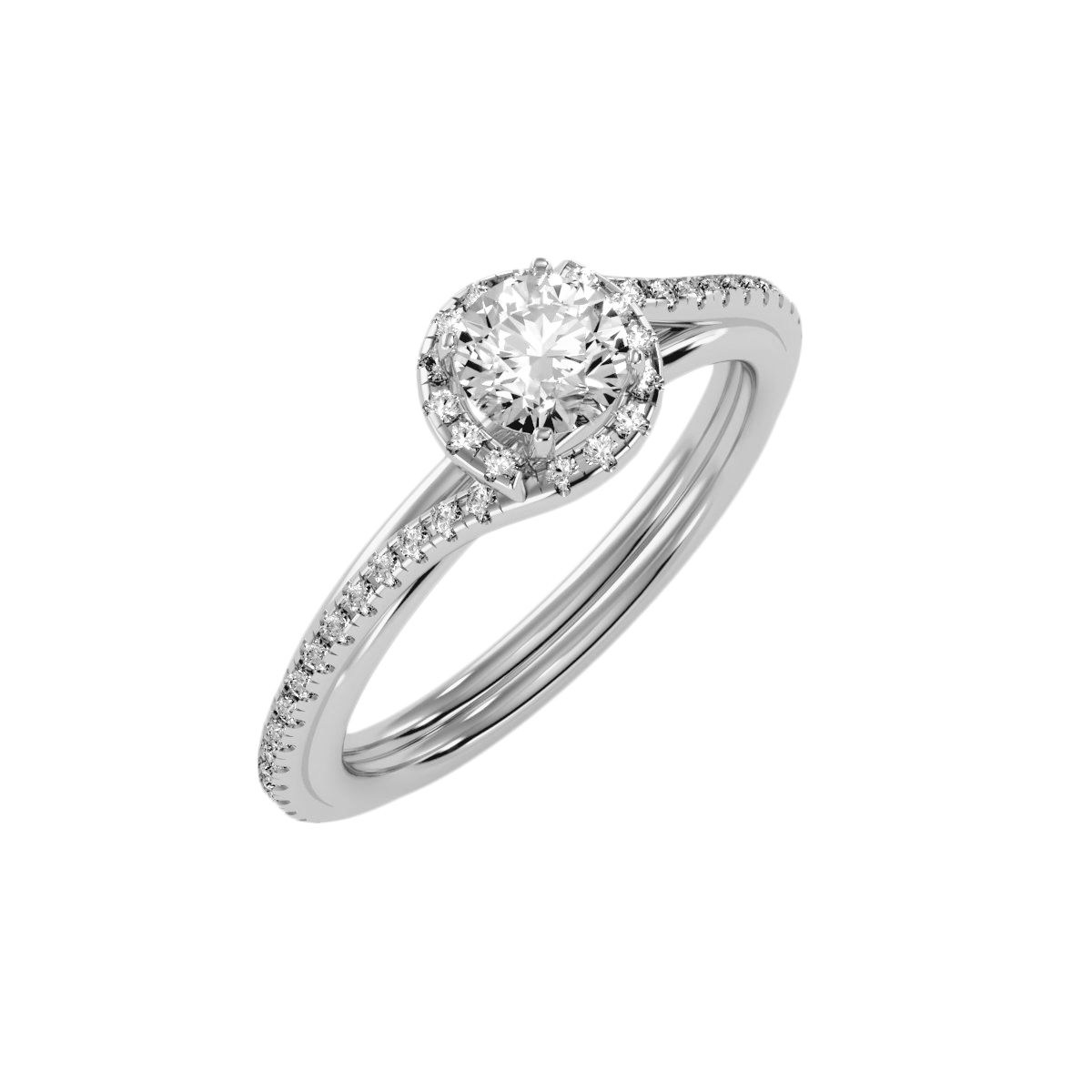 "Cloud Nine Promise" Engagement Ring