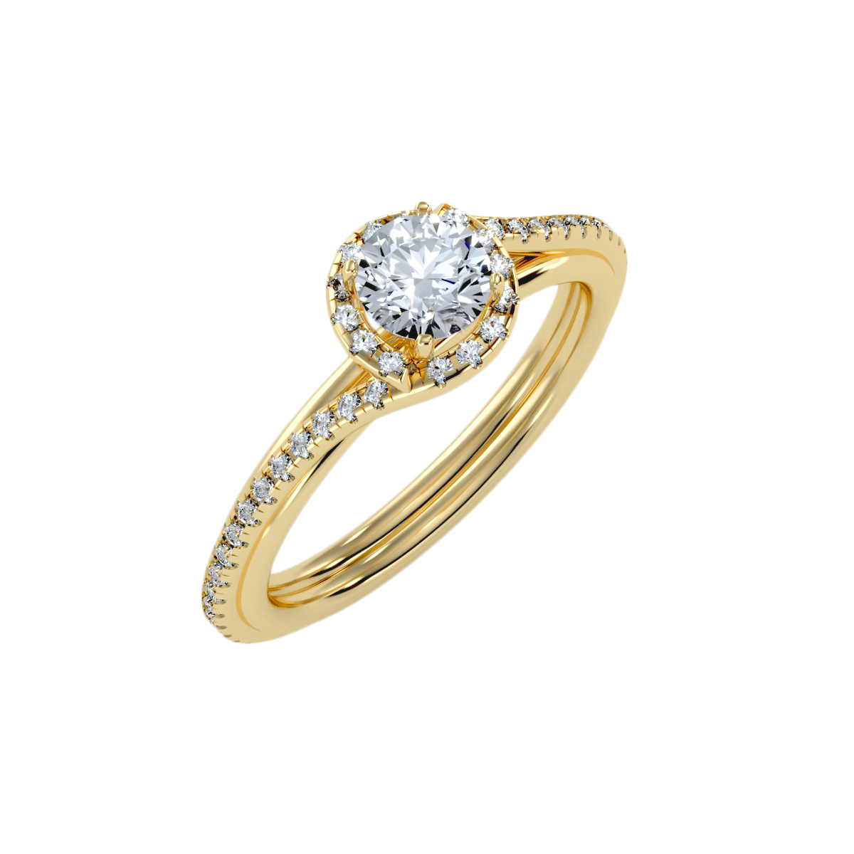 "Cloud Nine Promise" Engagement Ring