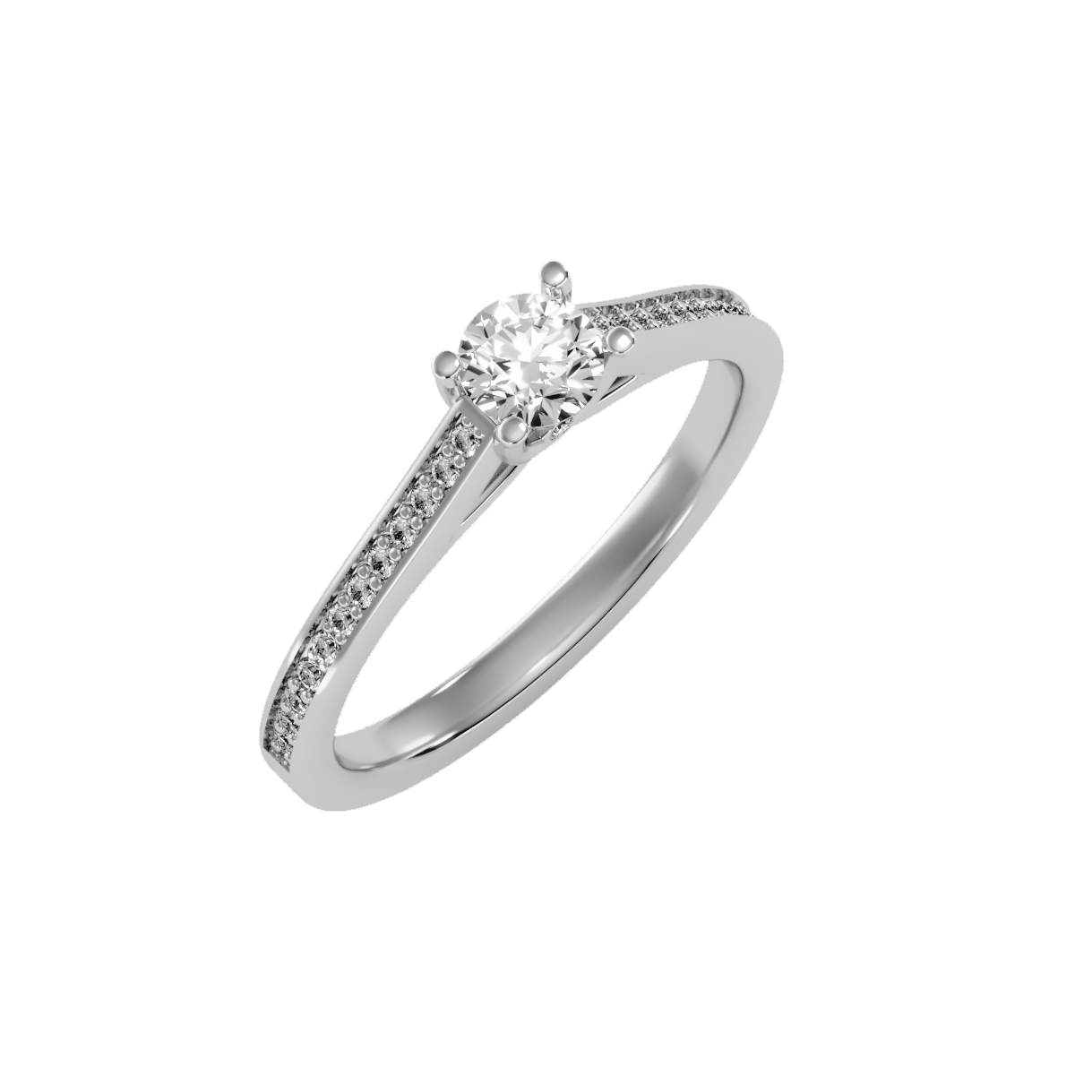 "Secret Serenity" Engagement Ring