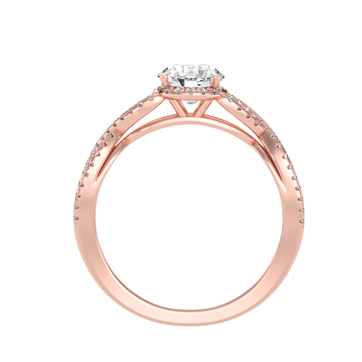 "Seraphic Solitaire" Engagement Ring