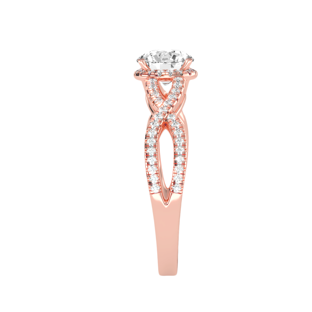 "Seraphic Solitaire" Engagement Ring