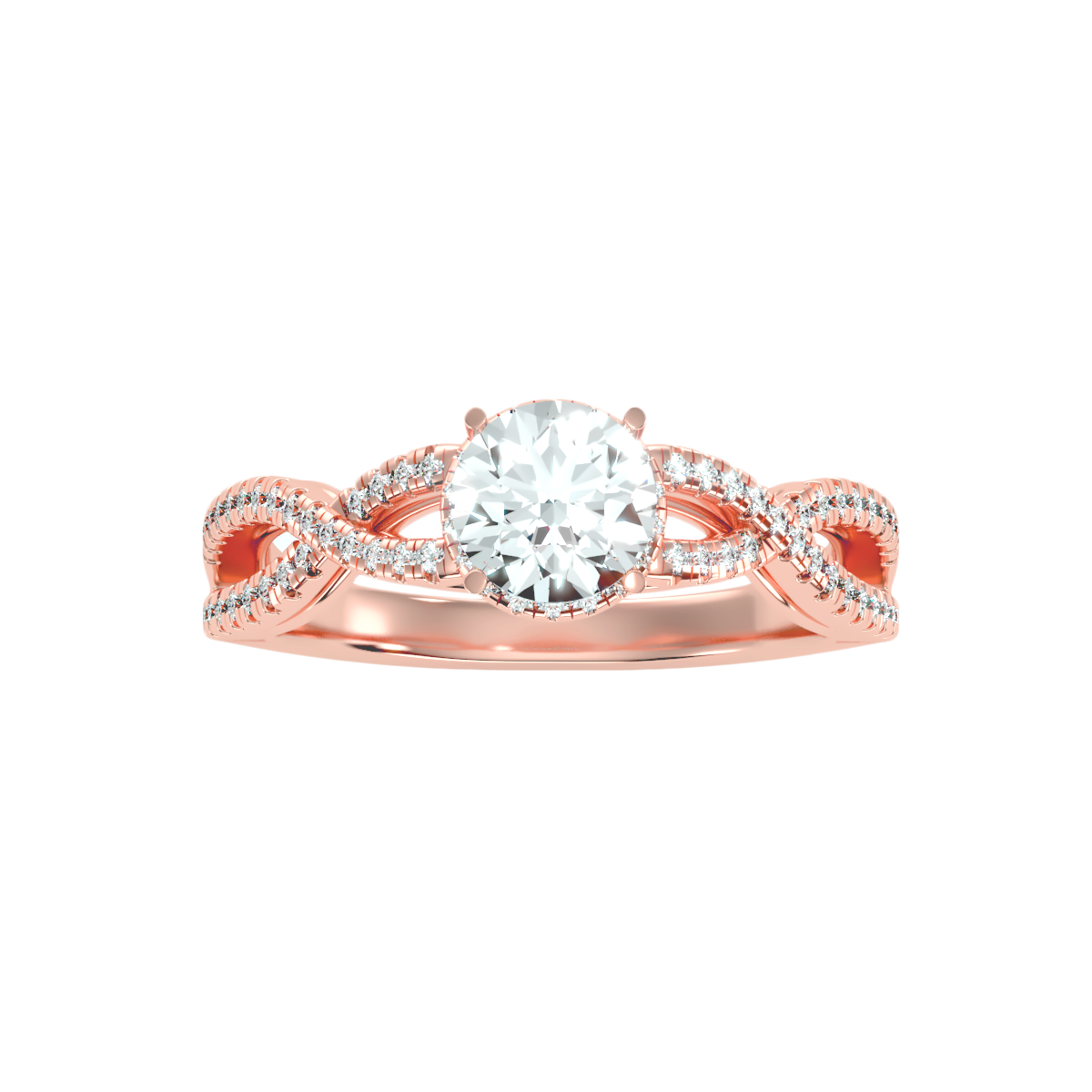 "Seraphic Solitaire" Engagement Ring