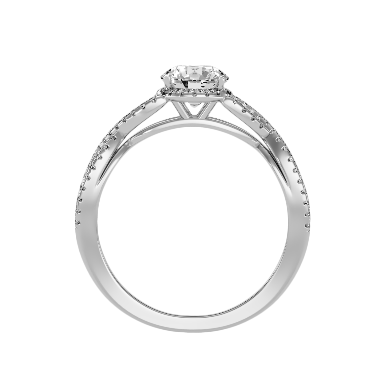 "Seraphic Solitaire" Engagement Ring