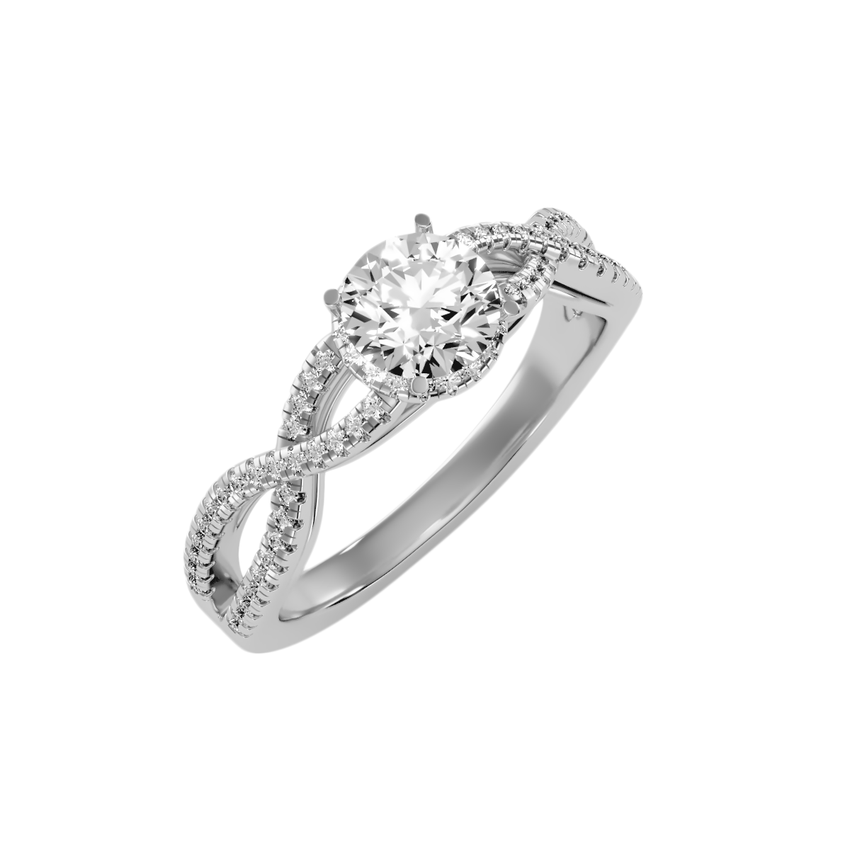 "Seraphic Solitaire" Engagement Ring