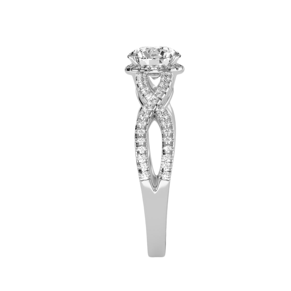 "Seraphic Solitaire" Engagement Ring