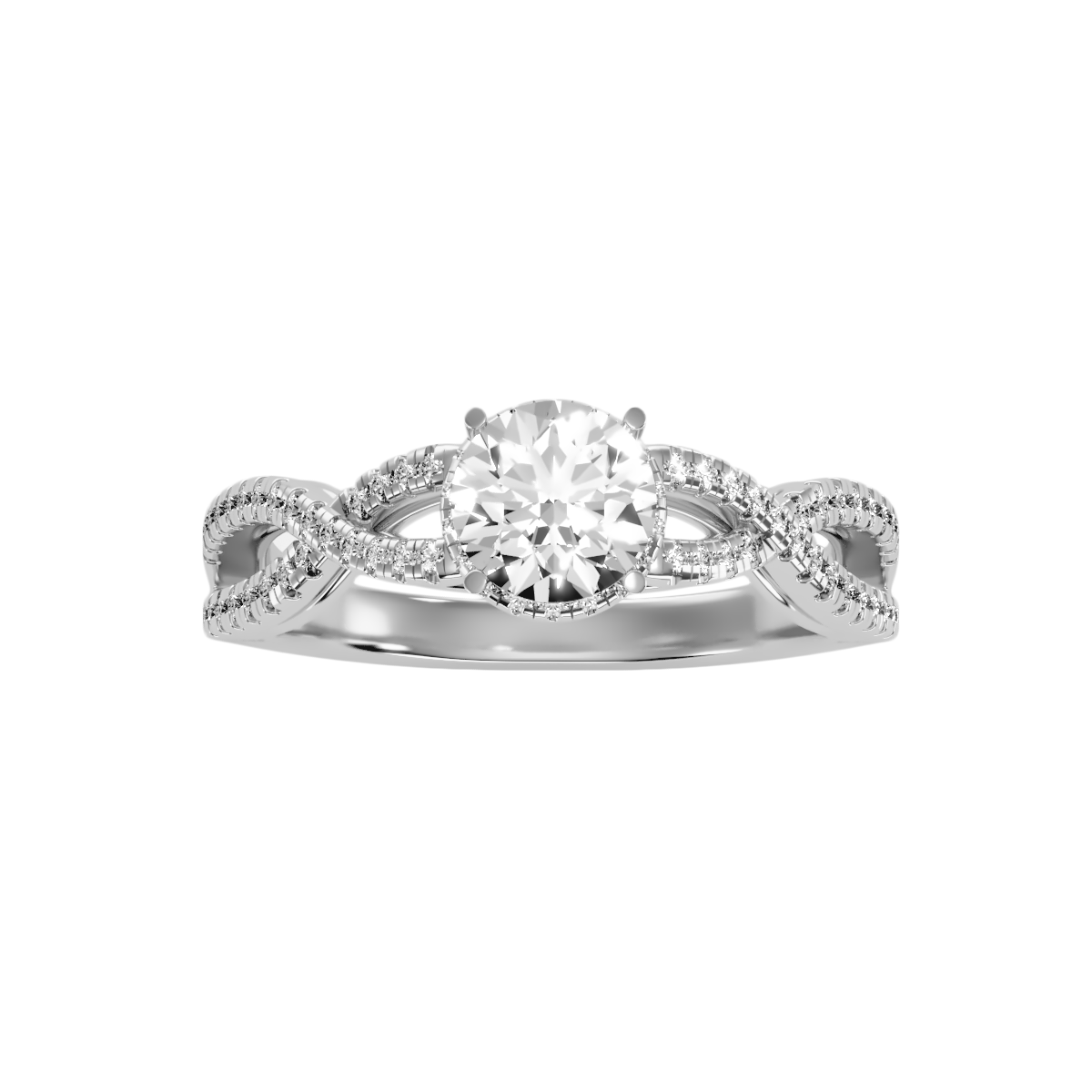 "Seraphic Solitaire" Engagement Ring