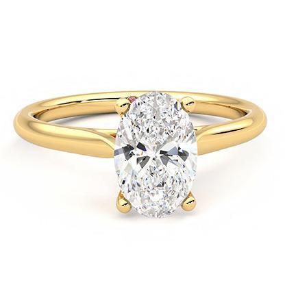 Classic Oval Diamond Ring